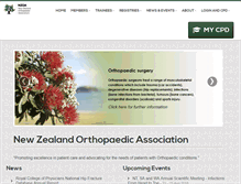 Tablet Screenshot of nzoa.org.nz